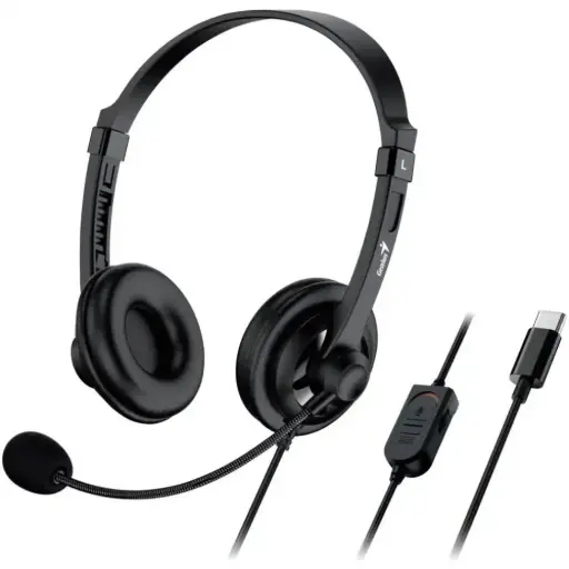 [31710021403] Auricular Genius HS-230U usb tipo c oficina/call center