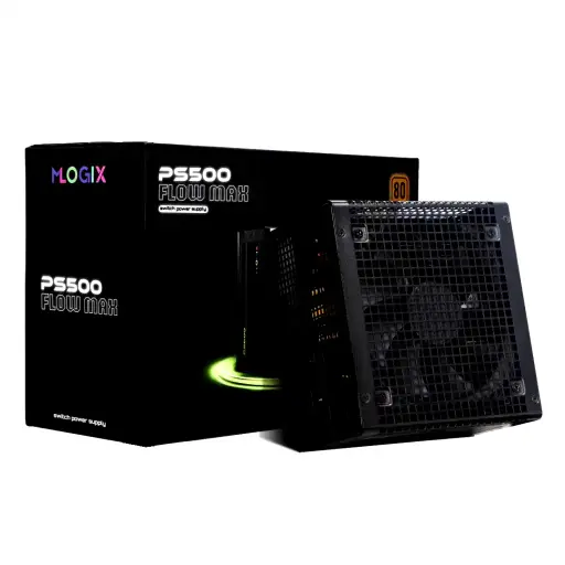 [PS500] Fuente PC M-Logix Flow Max 500W 80 Plus Bronze 37.5A