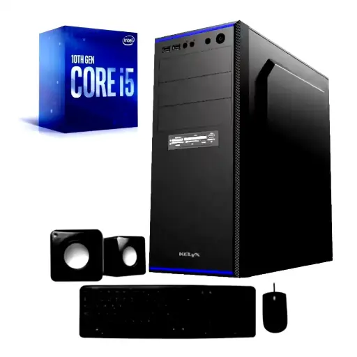 [CPU-INTEL10] CPU Intel I5 10400 SSD NVMe 256GB Ram 8GB 3200MHz Gabinete 500W c/Kit periféricos
