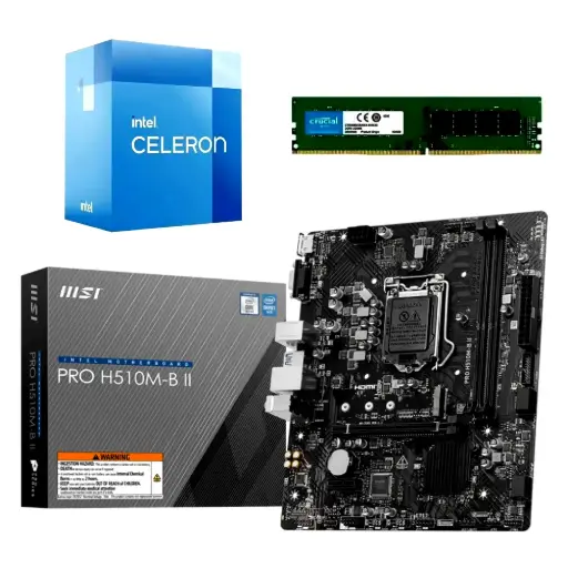 [COMBO-INTEL01] Combo Intel Celeron G5925 / Placa H510 / Ram 8GB 3200MHz c/video