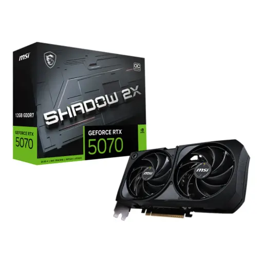 [RTX 5070 12G SHADOW 2X OC] Placa de video MSI RTX 5070 Shadow 2X OC 12GB GDDR7