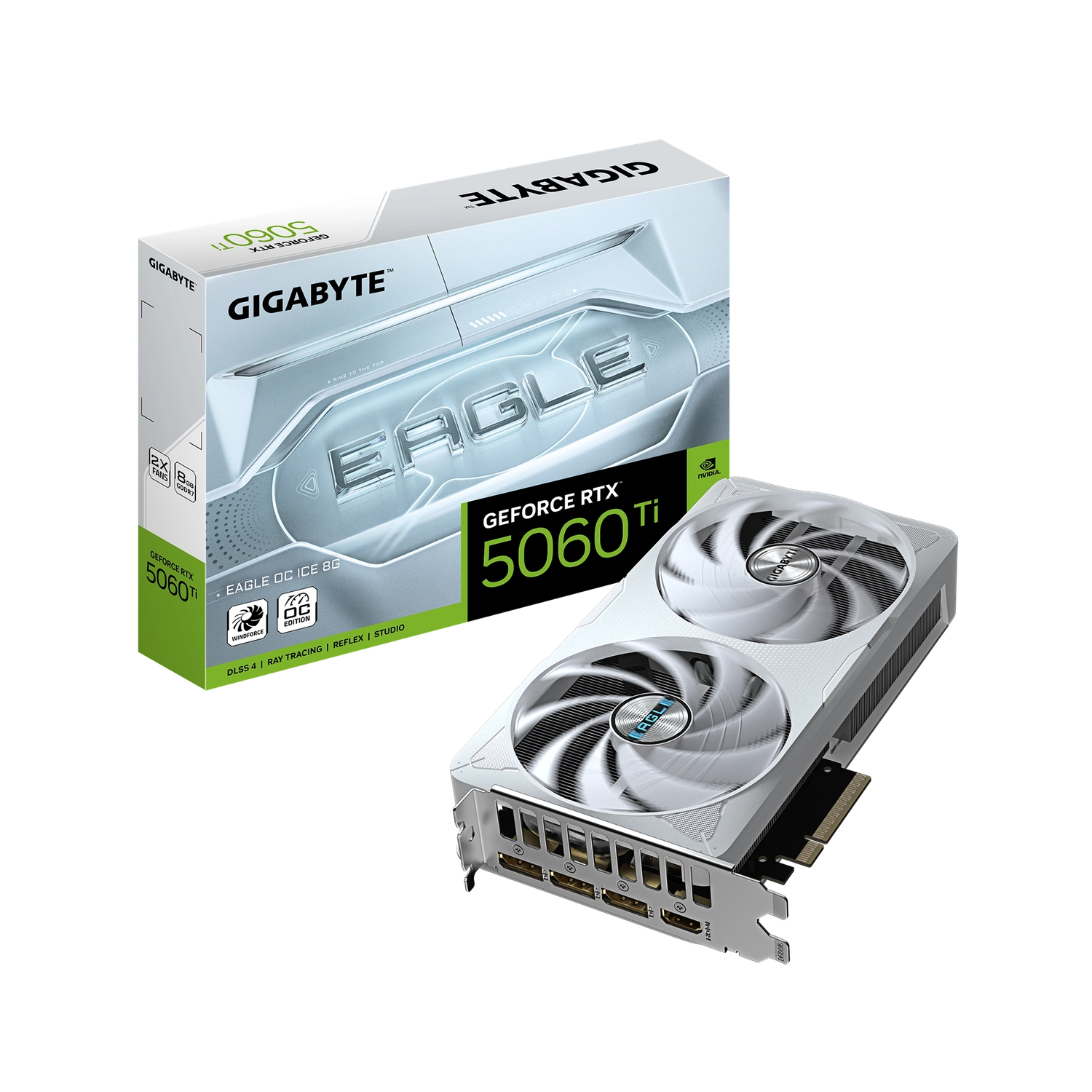 [GV-N506TEAGLEOC ICE-8GD] Placa de video Gigabyte RTX 5060 Ti Eagle OC Ice 8GB GDDR7