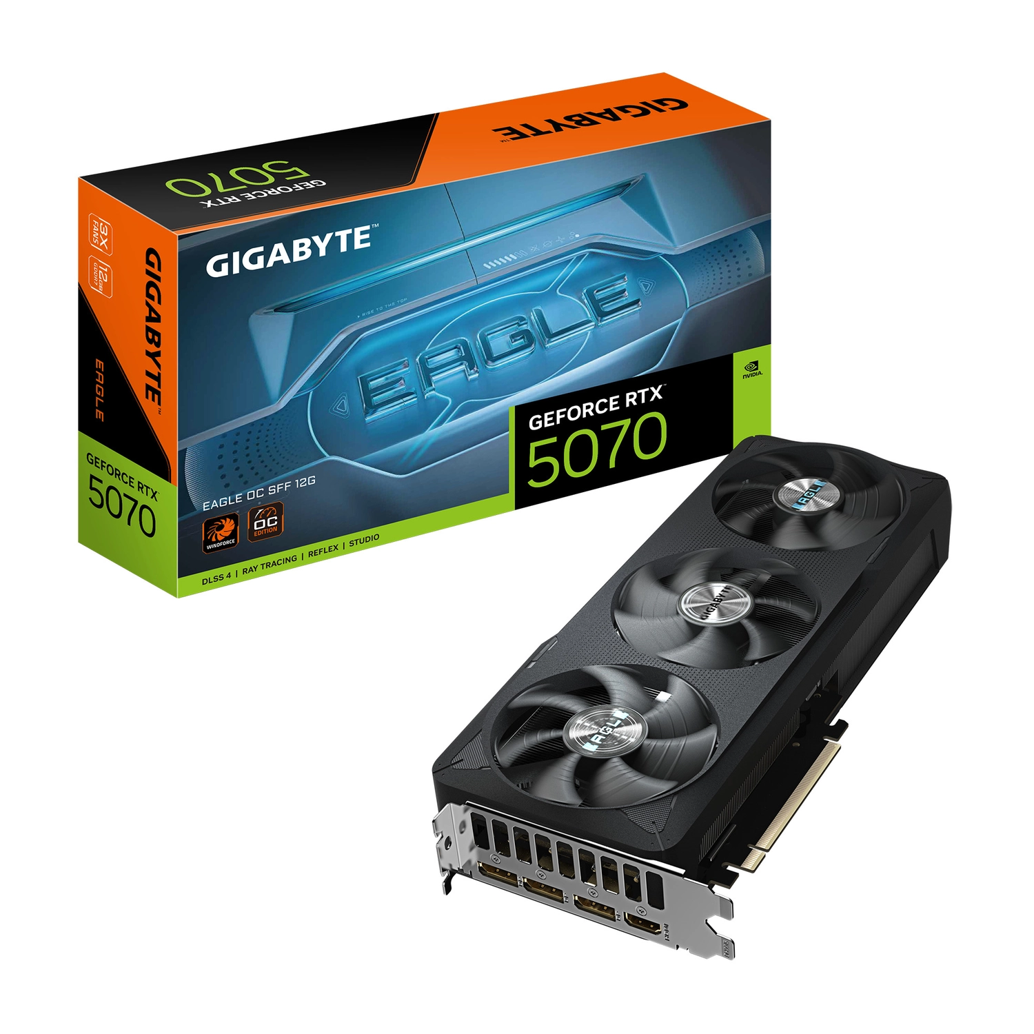 [GV-N5070EAGLE OC-12GD] Placa de video Gigabyte RTX 5070 Eagle OC SFF 12GB GDDR7
