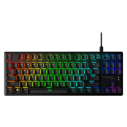 [4P5P3AA#ABA] Teclado Mecánico HyperX Alloy Origins Core Red US Negro