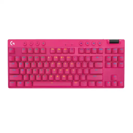 [920-012154] Teclado Inalámbrico Logitech PRO X Lightspeed Magenta