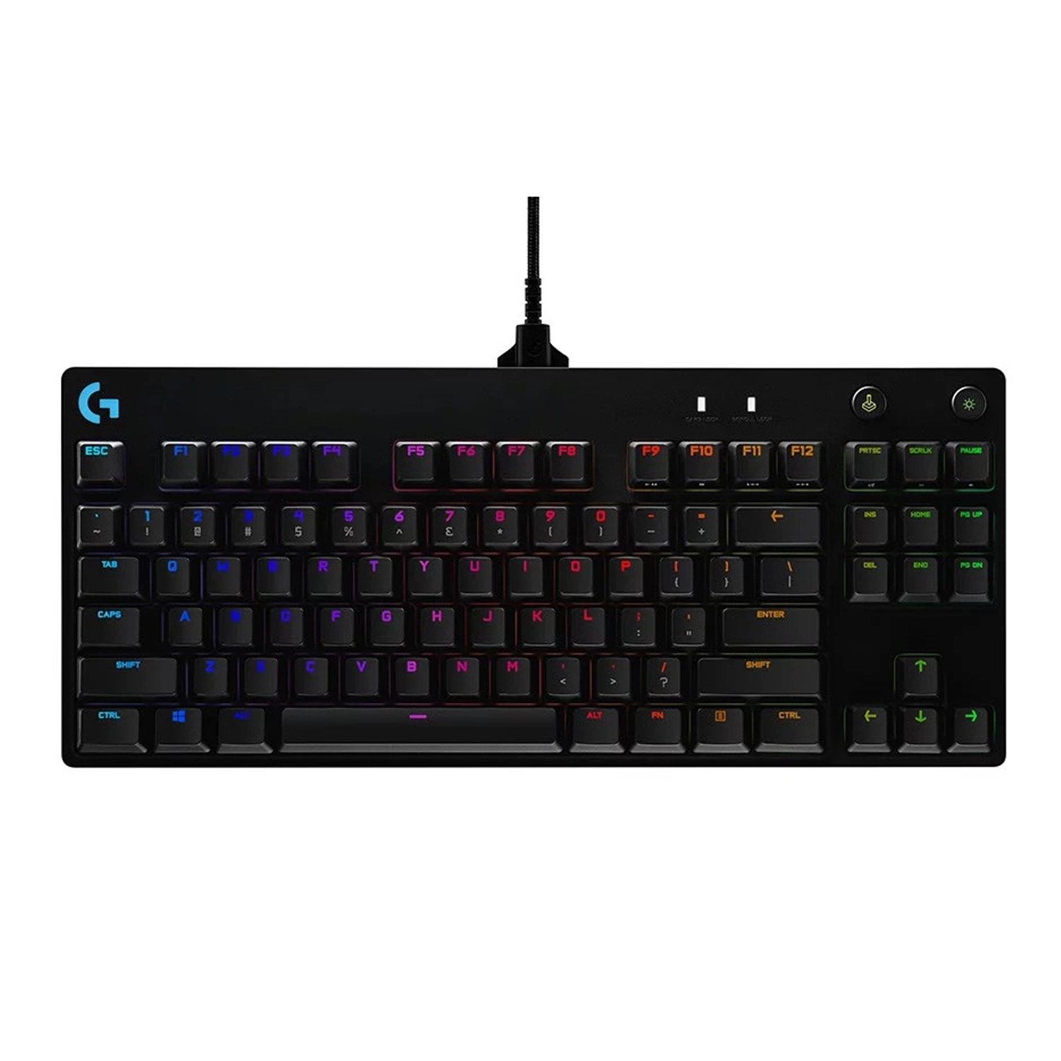 [920-009388] Teclado usb mecánico Logitech GPRO TKL RGB Lightsync Negro