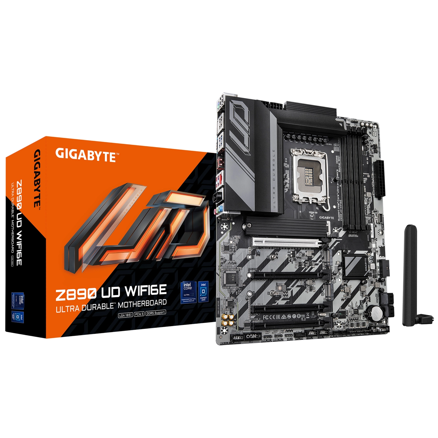 [Z890 UD WIFI6E] Placa Madre Gigabyte Z890 UD Wifi 6E DDR5 s1851