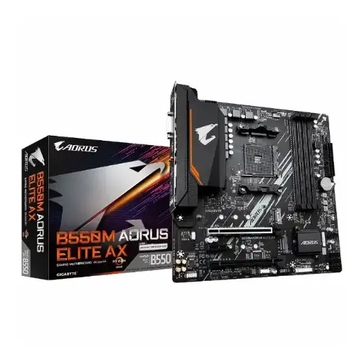 [B550M AORUS ELITE AX] Placa Madre Gigabyte B550M Aorus Elite AX AM4 DDR4