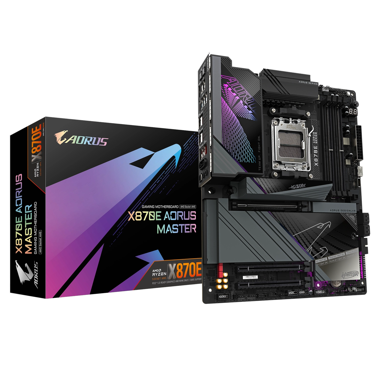 [X870E AORUS MASTER] Placa Madre Gigabyte X870E Aorus Master AM5 DDR5