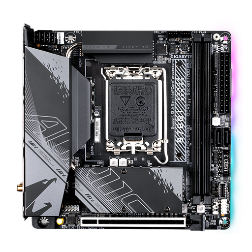 [B760I AORUS PRO] Placa Madre Gigabyte B760I Aorus Pro s1700 DDR5