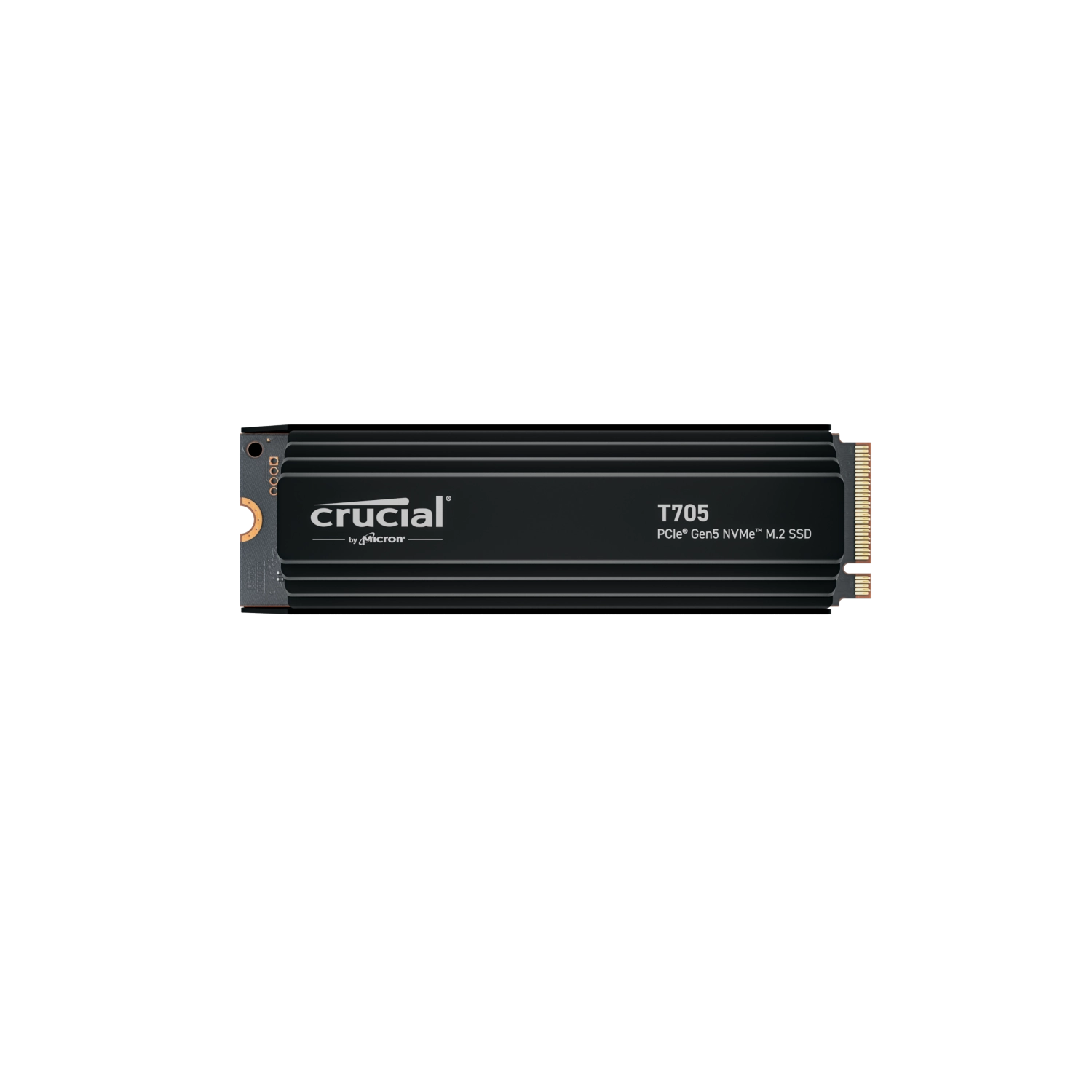 [CT1000T705SSD5] Disco SSD M.2 NVMe Crucial 1TB T705 PCIe Gen5 13600MB/s c/disipador 2280