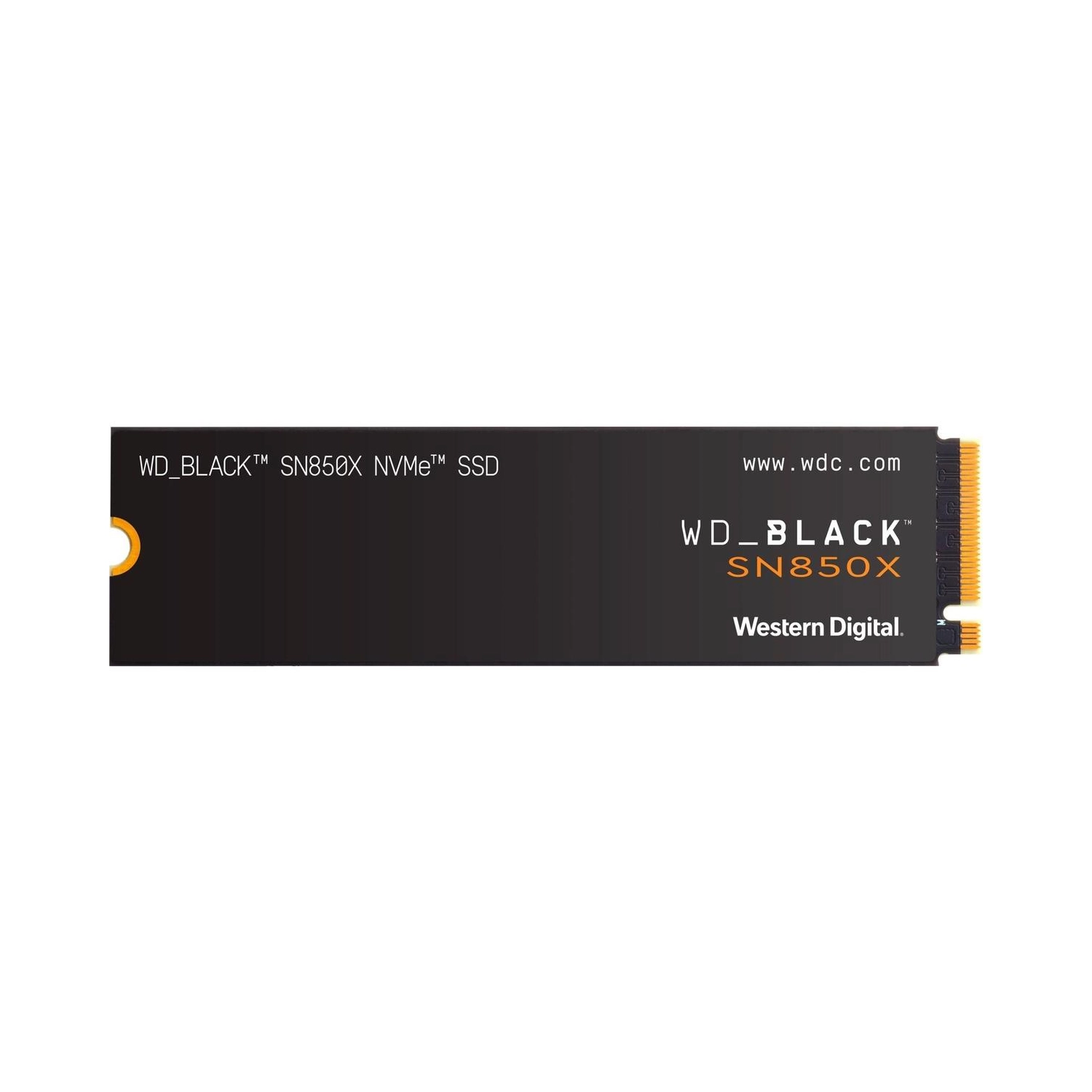 [WDS200T2X0E-00BCA0] Disco SSD M.2 NVMe Western Digital 2TB Black SN850X PCIe Gen4 7300MB/s s/disipador