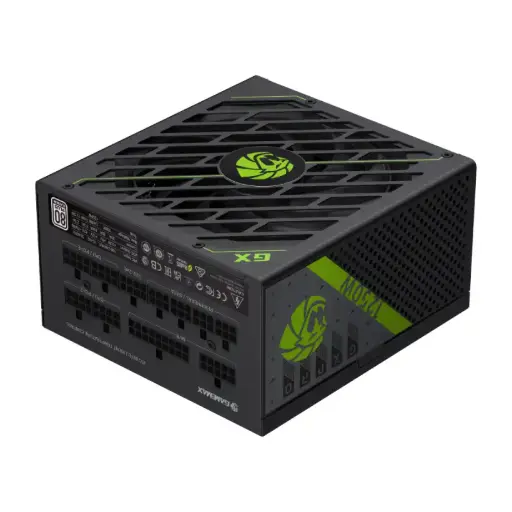 [GX-1250 PRO BK] Fuente pc Gamemax 1250W 80 Plus Platinum GX-1250 Pro PCIe 5.1 ATX 3.1 negro ATX 104A