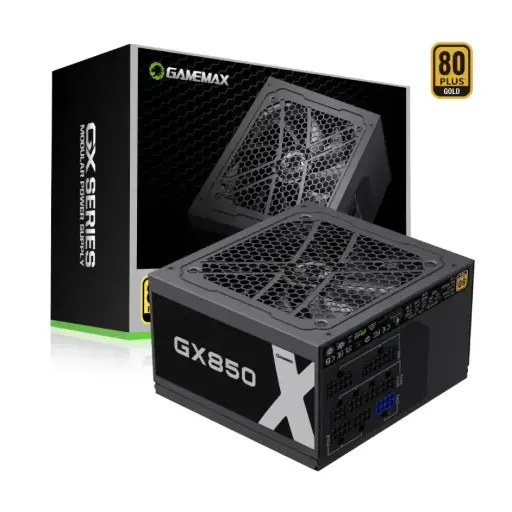[GX-850 M] Fuente pc Gamemax 850W 80 Plus Gold GX-850 M ATX