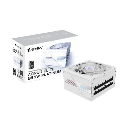 [GP-AE850PM PG5 ICE] Fuente pc Gigabyte Aorus Elite 850W GP-AE850PM PG5 Ice ATX 70.8A