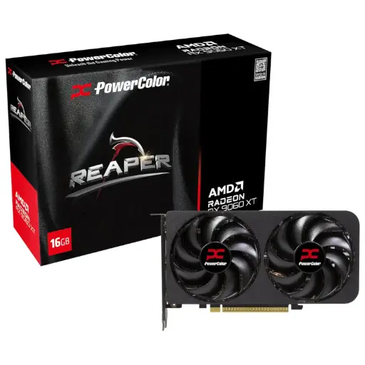 [RX9060XT 16G-A] Placa de video Powercolor Reaper RX 9060 XT 16GB GDDR6