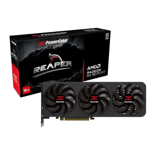 [RX9070 16G-A] Placa de video Powercolor Reaper RX 9070 16GB GDDR6