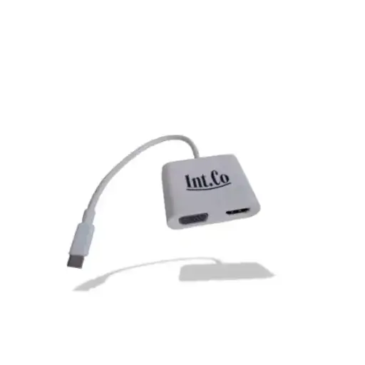 [KQ-018] HUB USB Tipo C a HDMI 4K Usb 3.0 Carga Int.co