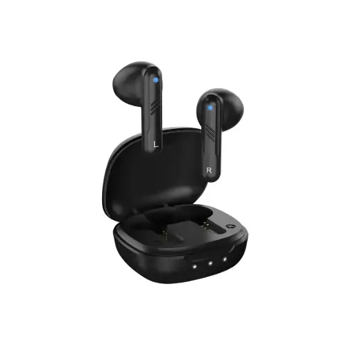 [HS-M905BT] Auricular bluetooth Genius HS-M905BT Negro BT 5.3 táctil llamadas 