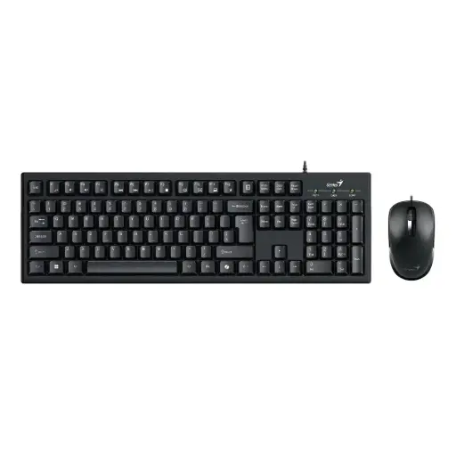 [31330009401] Teclado y mouse USB Genius KM-100SE Multimedia