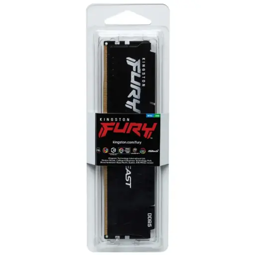 [KF556C36BBE-32] Memoria Pc Kingston 32GB DDR5 5600MHz CL36 Fury Beast negra