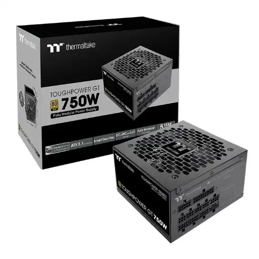 [PS-TPT-0750FNFAGG-3] Fuente pc Thermaltake Toughpower GT 750W 80 Plus Gold ATX