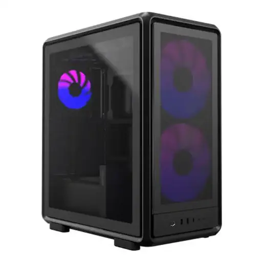 [MF500M-KHNN-S01] Gabinete Pc Cooler Master MasterFrame 500 Mesh 3 coolers ARGB aluminio modular negro ATX