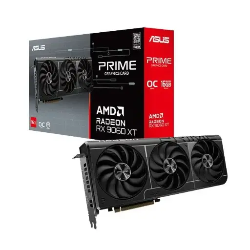 [PRIME-RX9060XT-O16G] Placa de video Asus Prime RX 9060 XT OC 16GB GDDR6