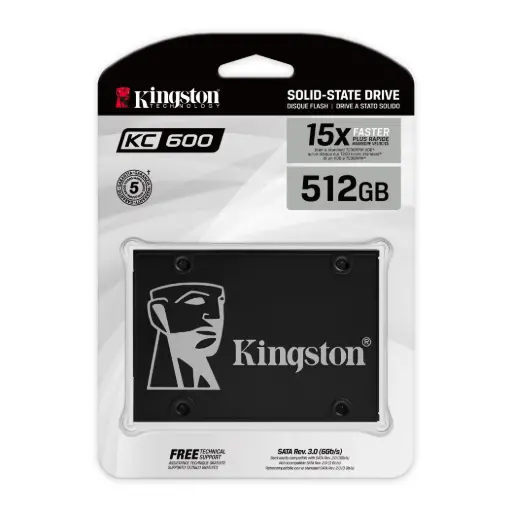 [SKC600/512G] Disco SSD Sata Kingston KC600 512GB 550MB/s
