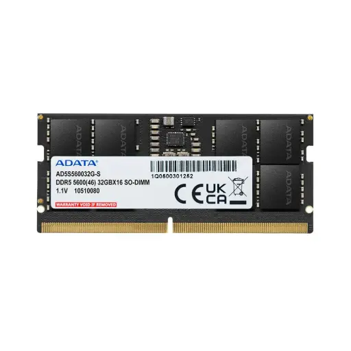 [AD5S56008G-S] Memoria Notebook Adata 8GB DDR5 5600MHz