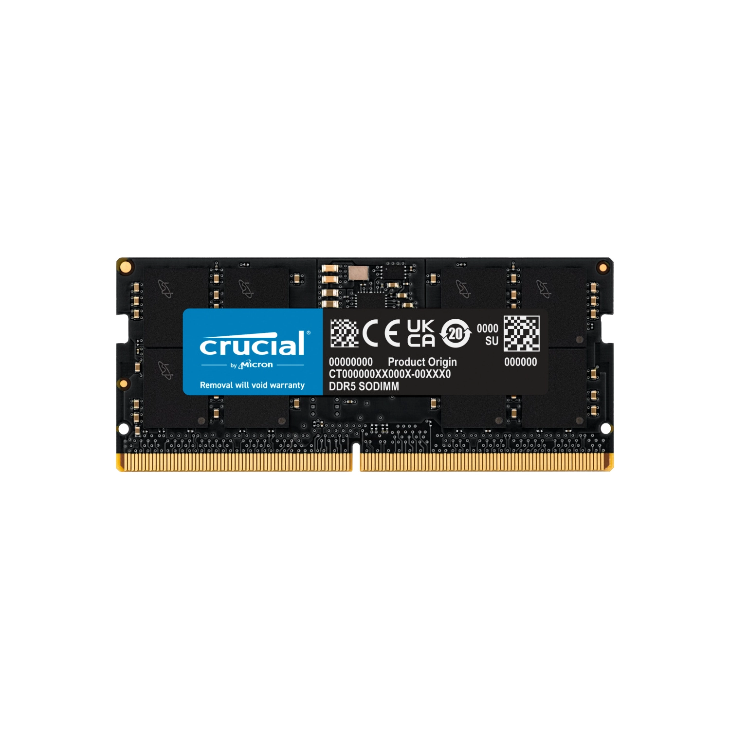 [CT16G56C46S5] Memoria Notebook Crucial 16GB DDR5 5600MHz CL46 SODIMM