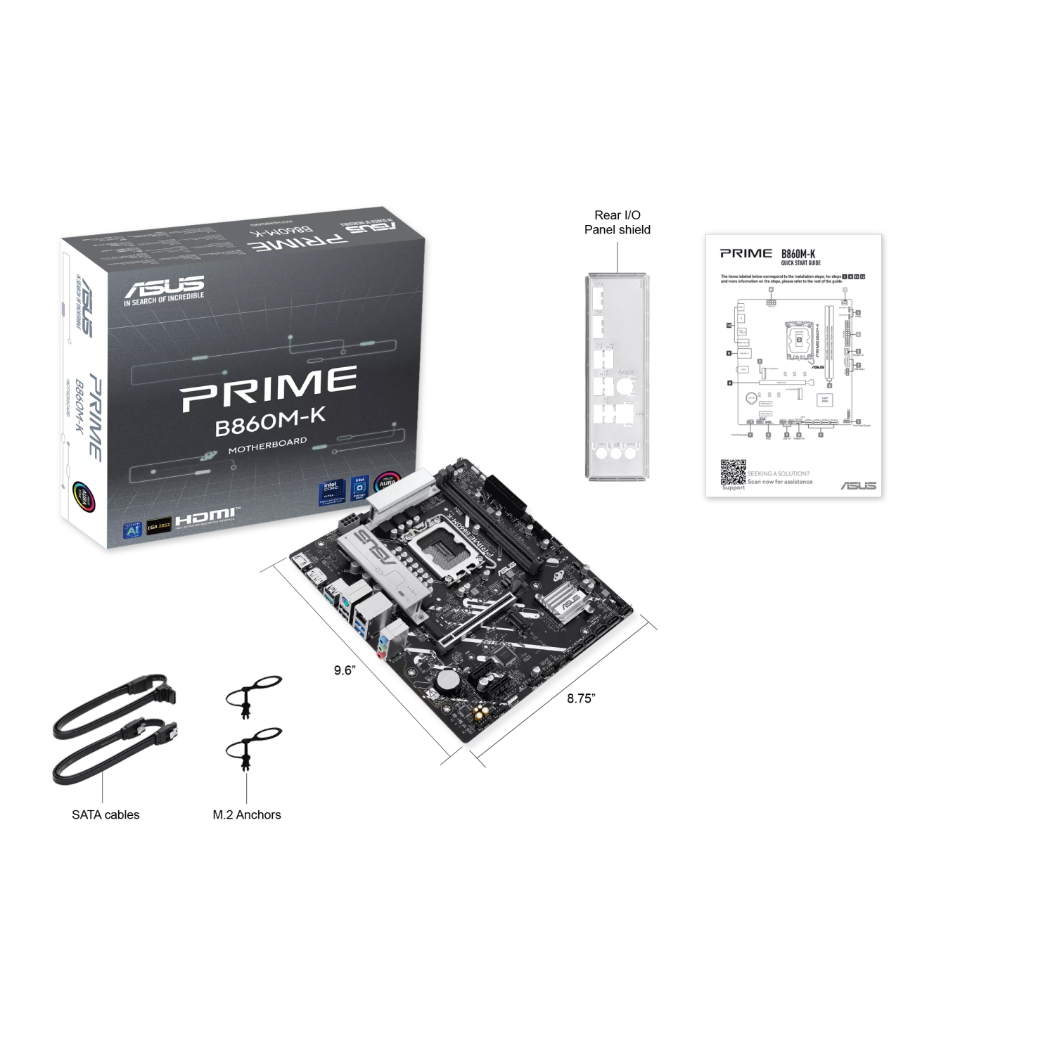 [PRIME B860M-K] Placa Madre Asus Prime B860M-K s1851