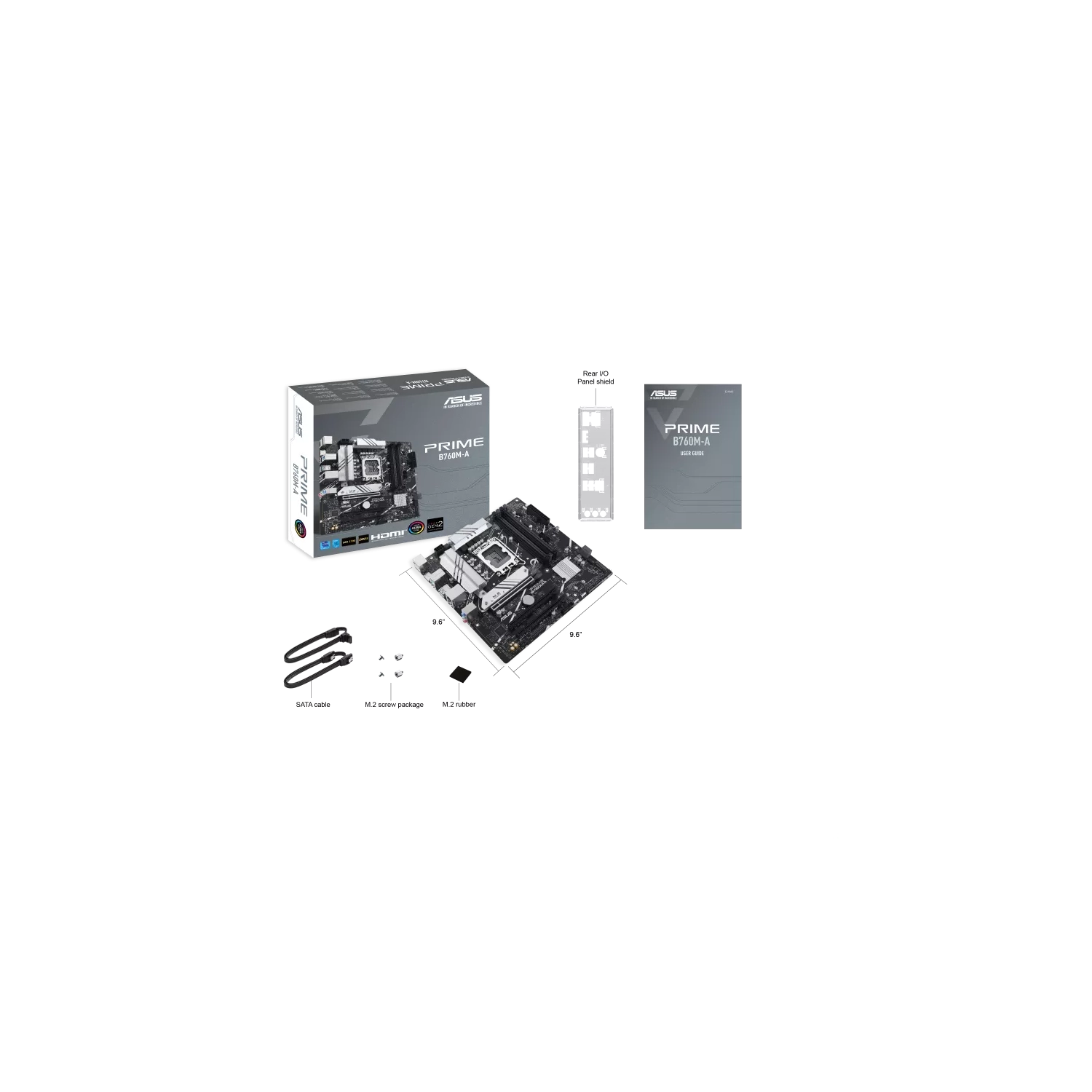 [PRIME B760M-A-CSM] Placa Madre Asus Prime B760M-A-CSM s1700 DDR5