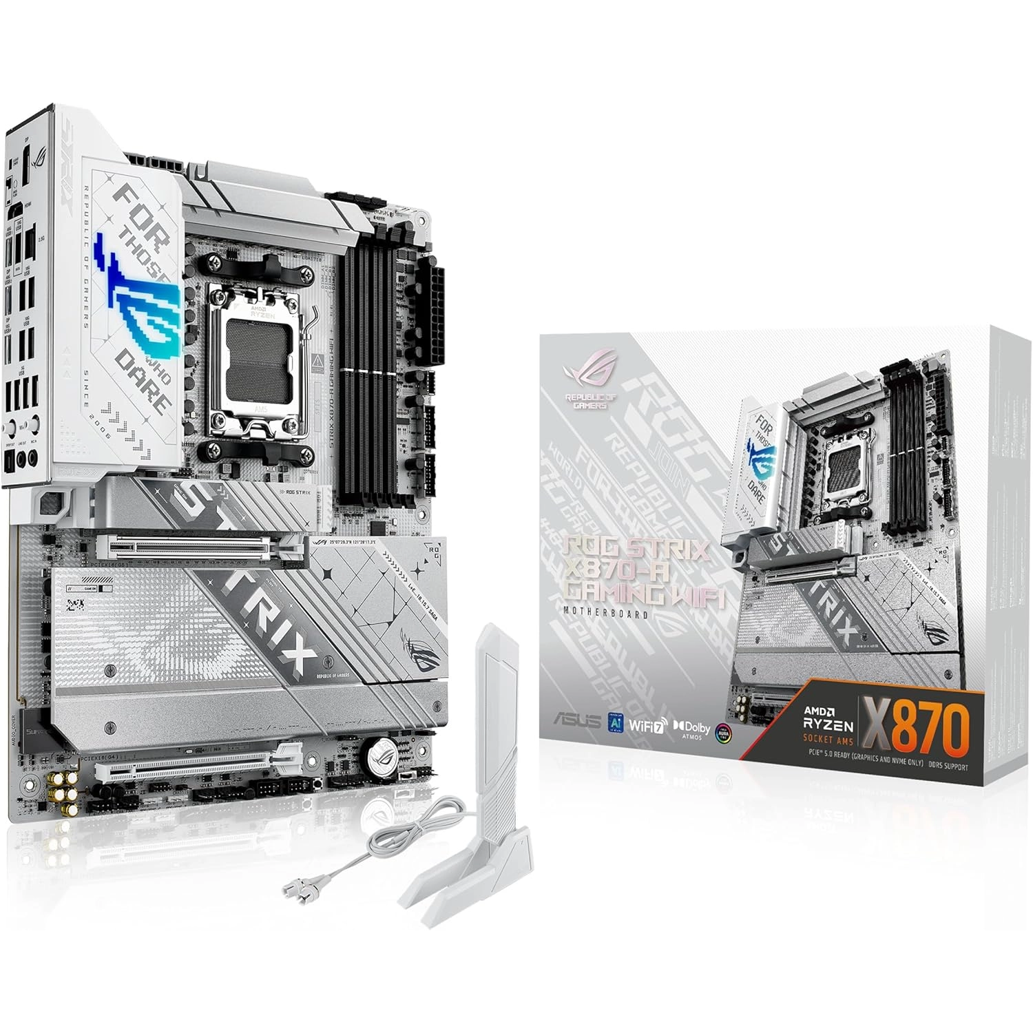 [ROG STRIX X870-A GAMING WIFI] Placa Madre Asus ROG Strix X870-A Gaming Wifi AM5 DDR5