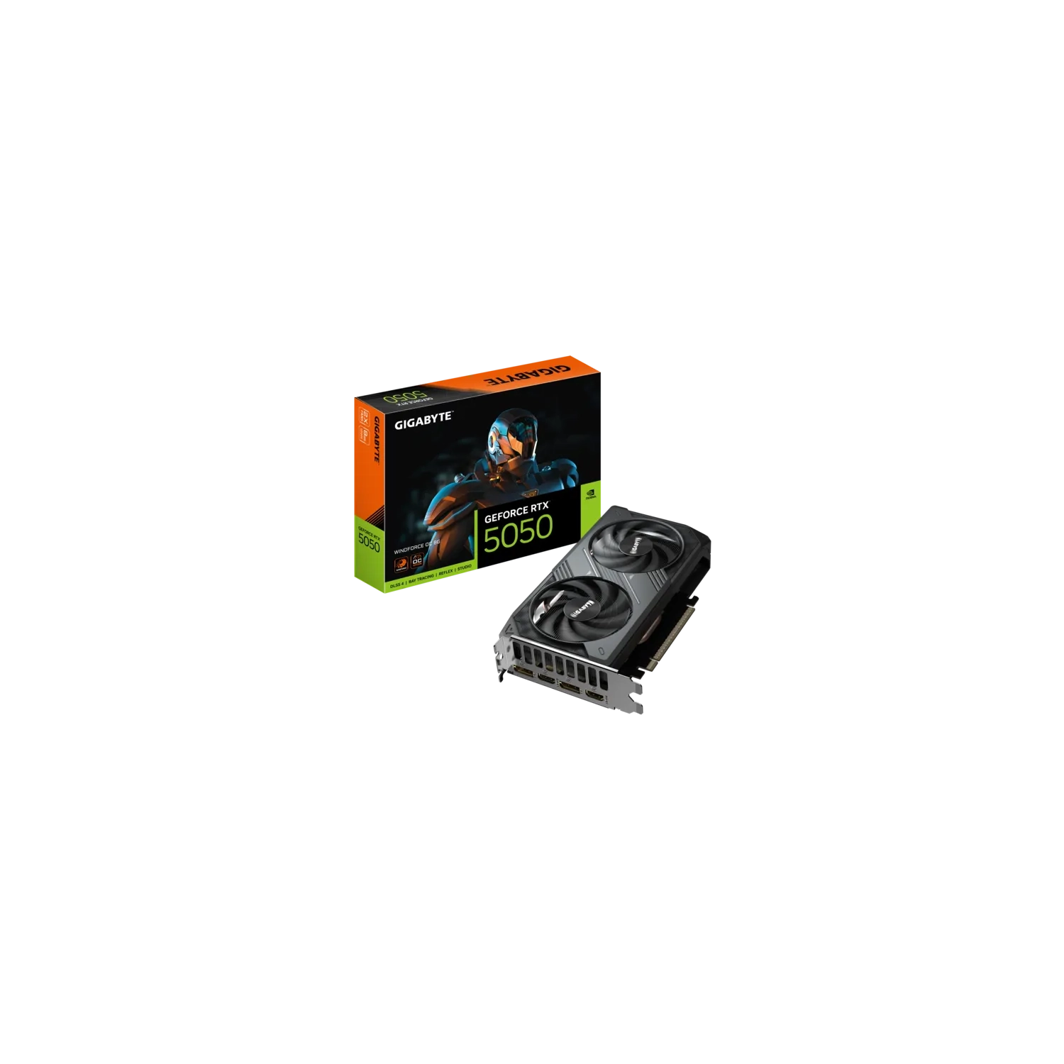 [GV-N5050WF2OC-8GD] Placa de video Gigabyte GeForce RTX 5050 Windforce OC 8GB