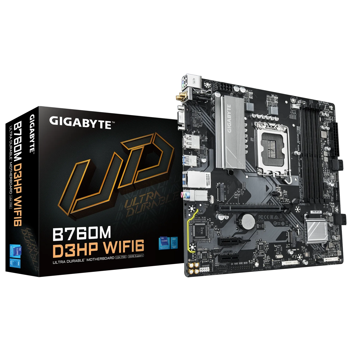 [B760M D3HP WIFI6] Placa Madre Gigabyte B760M D3HP Wifi 6 s1700 DDR5