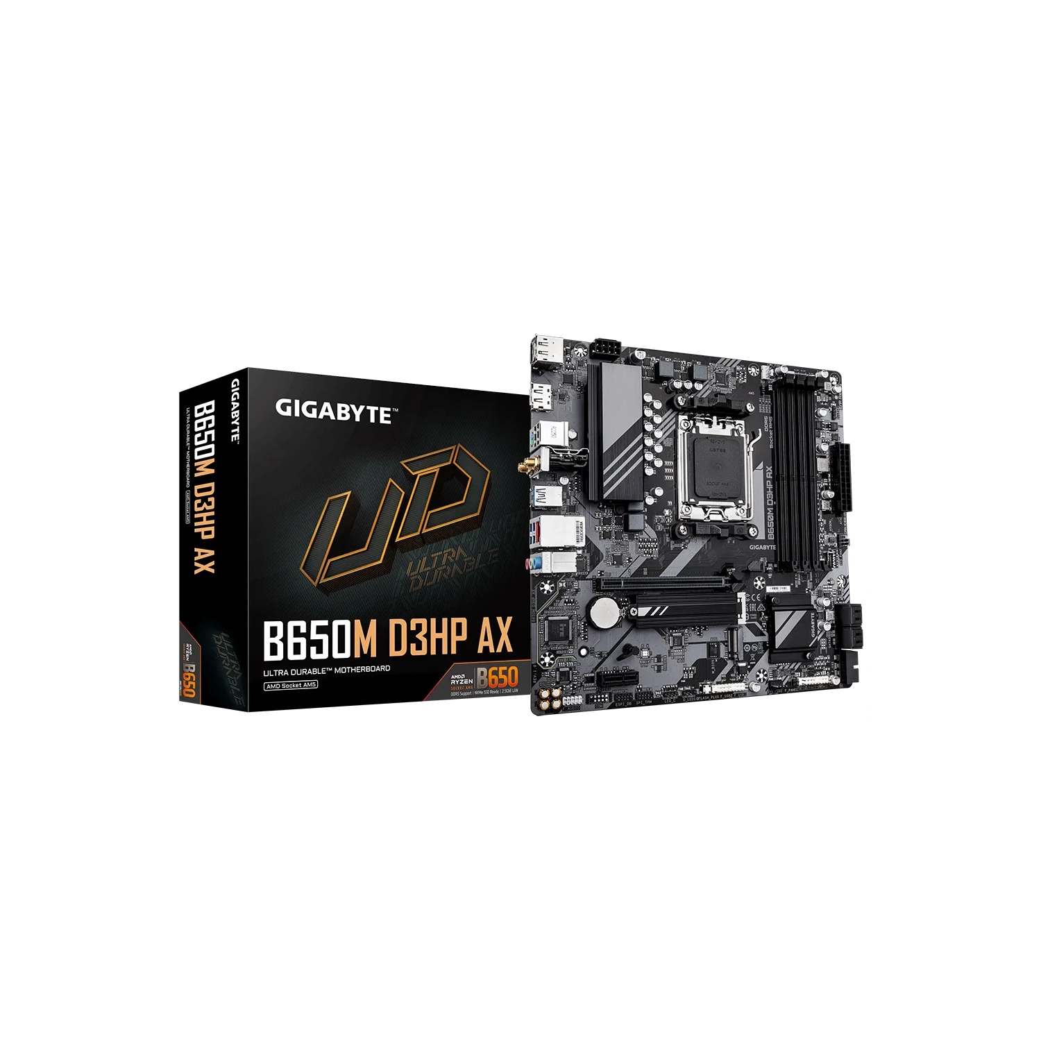 [B650M D3HP AX] Placa Madre Gigabyte B650M D3HP AX AM5 DDR5