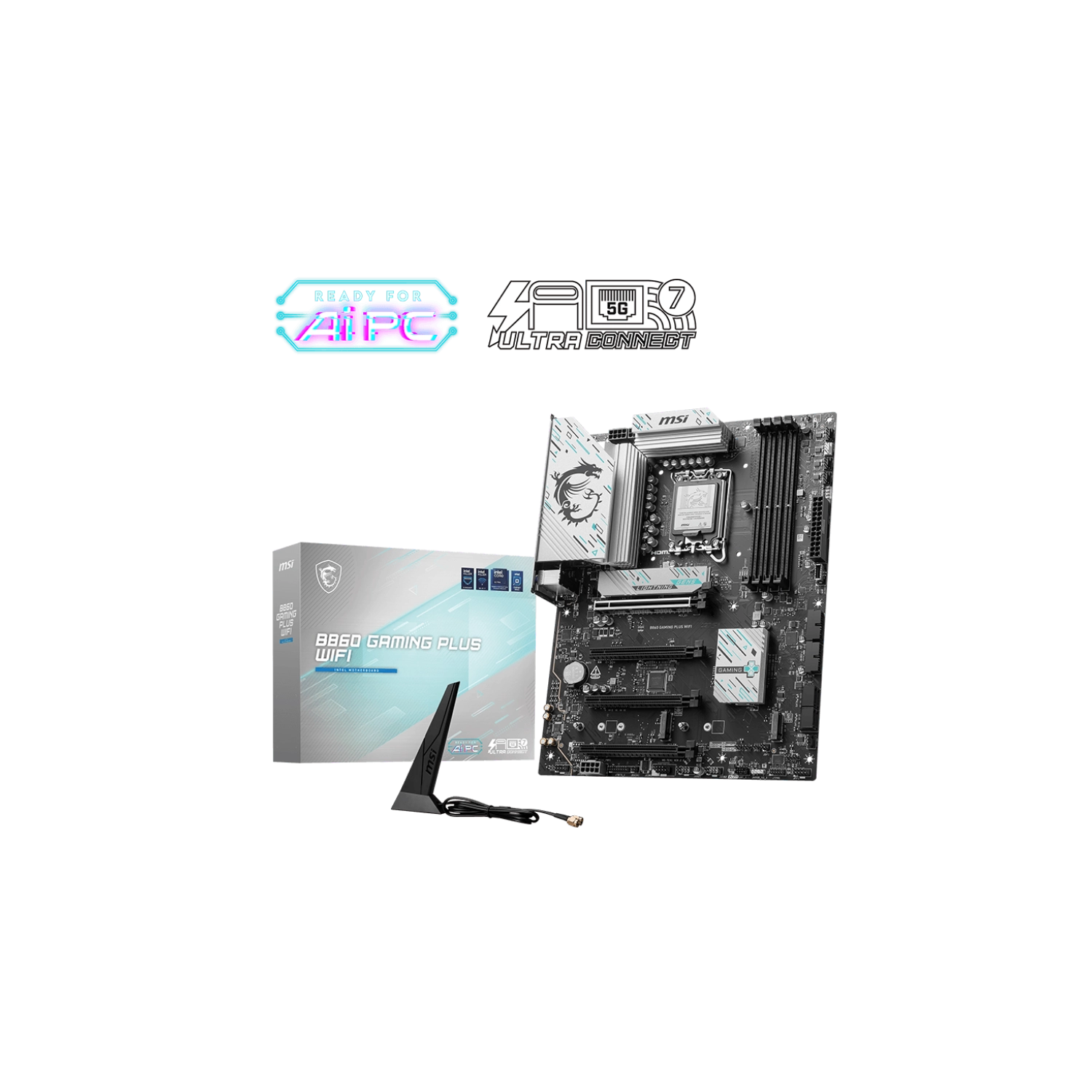 [B860 GAMING PLUS WIFI] Placa Madre MSI B860 Gaming Plus Wifi s1851 DDR5