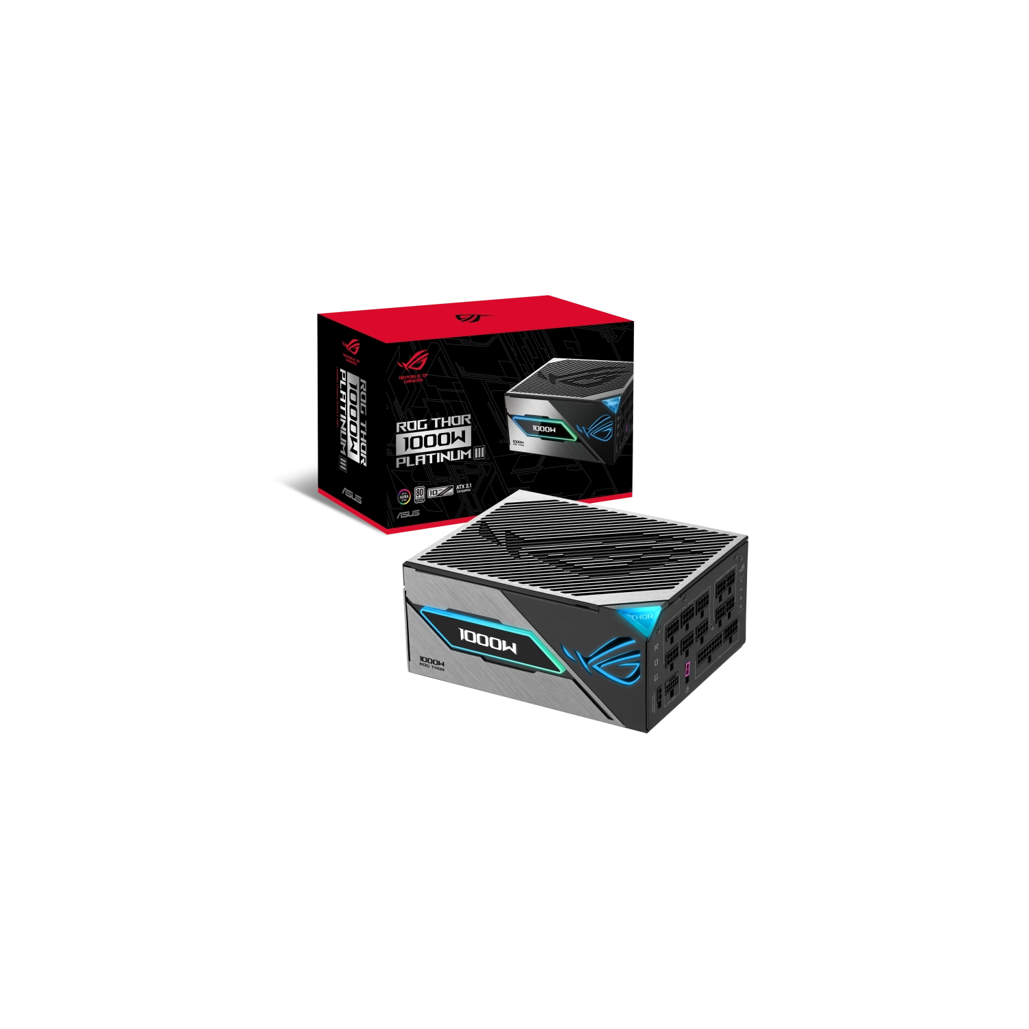 [ROG-THOR-1000P3-GAMING] Fuente ASUS ROG THOR 1000W PLATINUM III GAMING