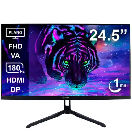[TE-2475G] Monitor Teros TE-2475G Gaming 24.5" Plano VA FHD (1920X1080) 180Hz 1ms Ficha USA