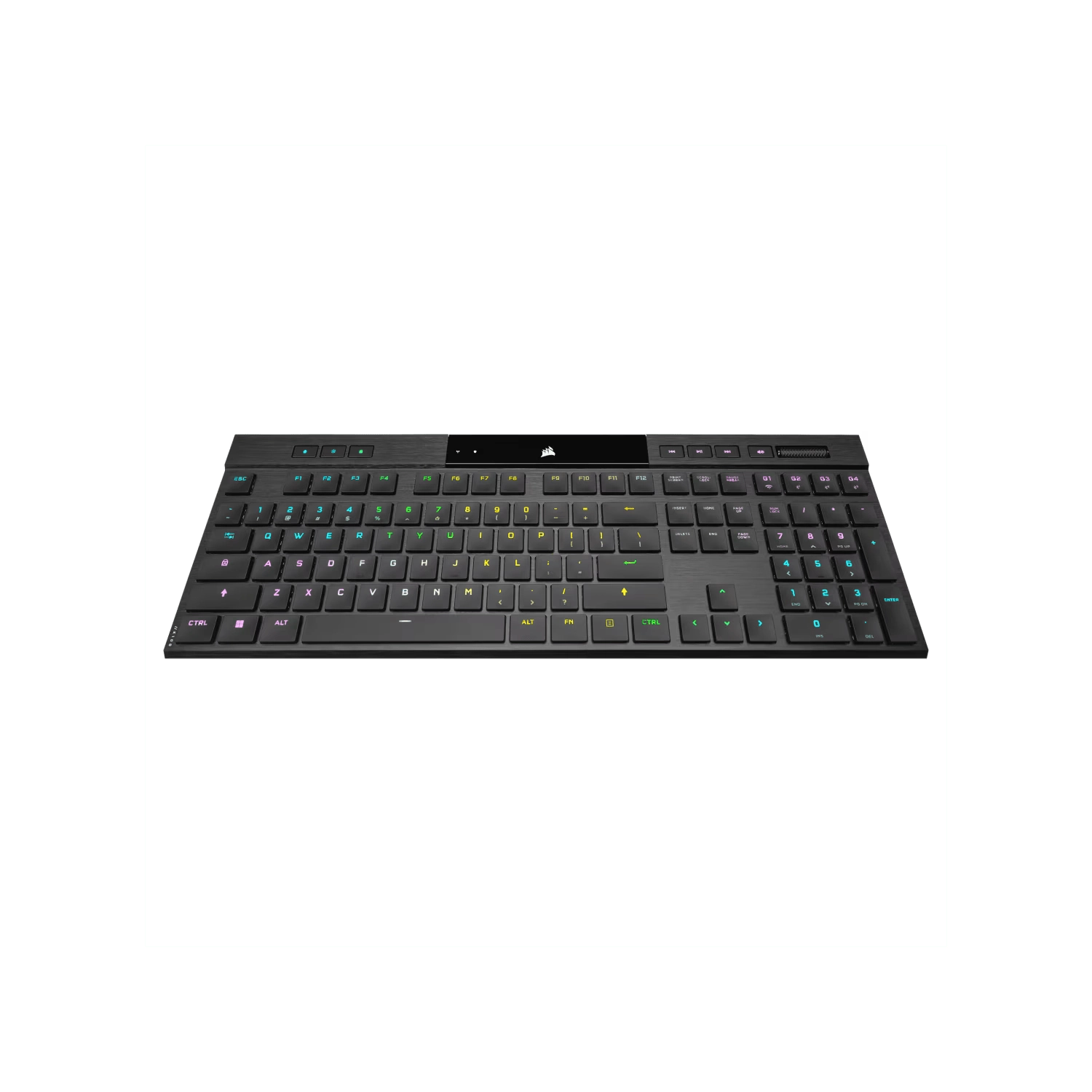 [CH-913A01U-NA] Teclado gamer CORSAIR RGB ultradelgado K100 AIR WIRELESS CHERRY MX Ultra Low Profile