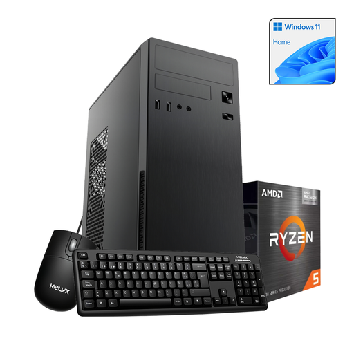[KL-PC-5600GT-8G-512G-W11H] Pc Kelyx AMD Ryzen 5-5600GT 8Gb M.2 512G Win 11 Home (5574)
