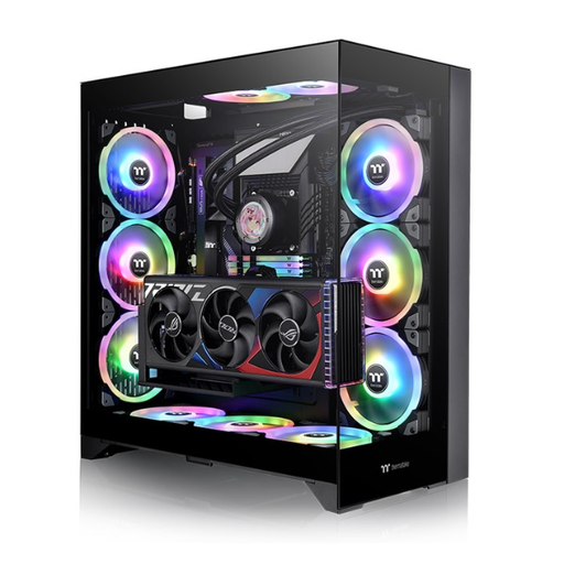 [CA-1Y3-00M1WN-01] Gabinete Thermaltake CTE E660 MX vidrio templado x2 Mid-Tower negro