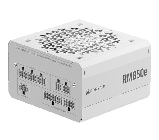 [CP-9020293-AR] Fuente PC Corsair RM850e 850W Cybernetics Gold full modular PCIe 5.1 blanco
