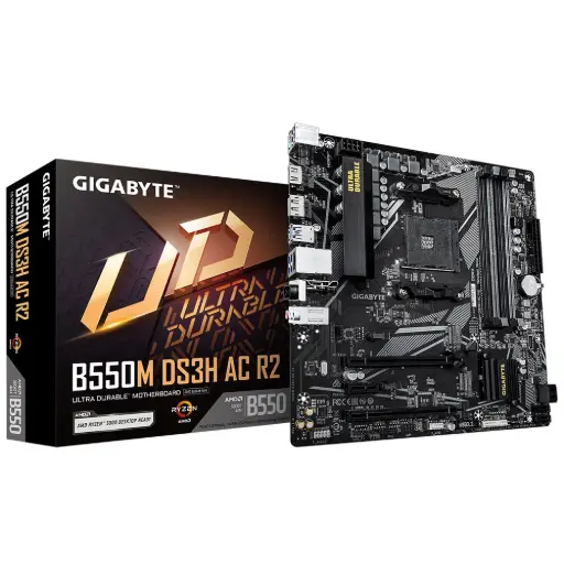 [B550M DS3H AC R2] Placa madre Gigabyte B550M-DS3H AC R2 AM4