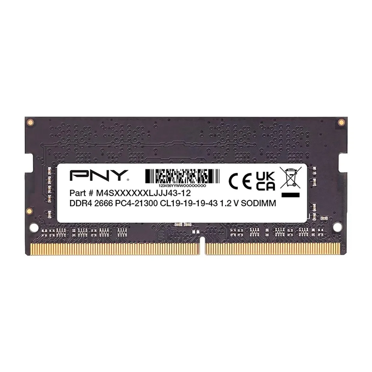 Memoria Notebook PNY 4GB DDR4 2133MHz