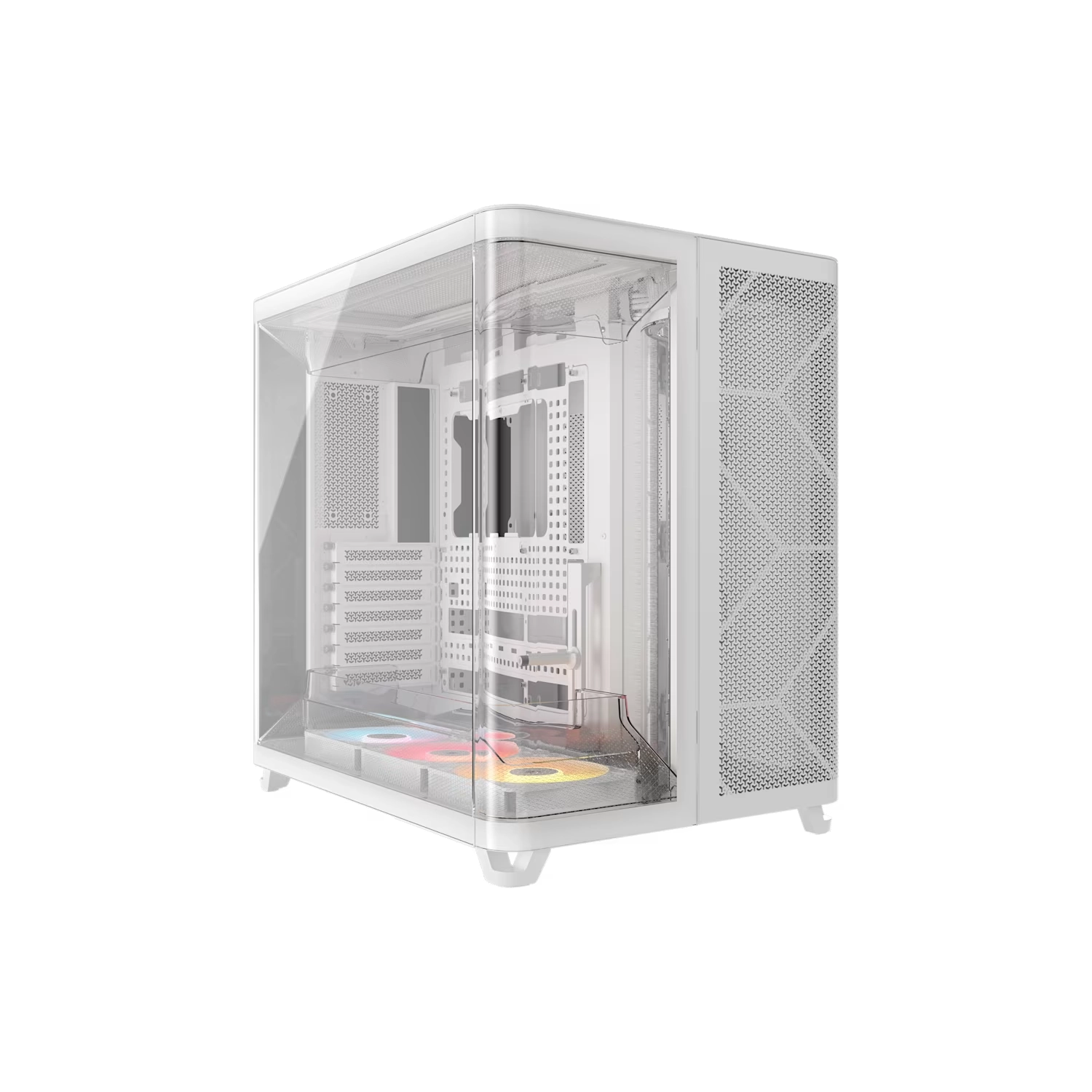[CC-9011319-WW] Gabinete CORSAIR ARGB AIR 5400 RS-R Mid Tower con triple cámara Blanco