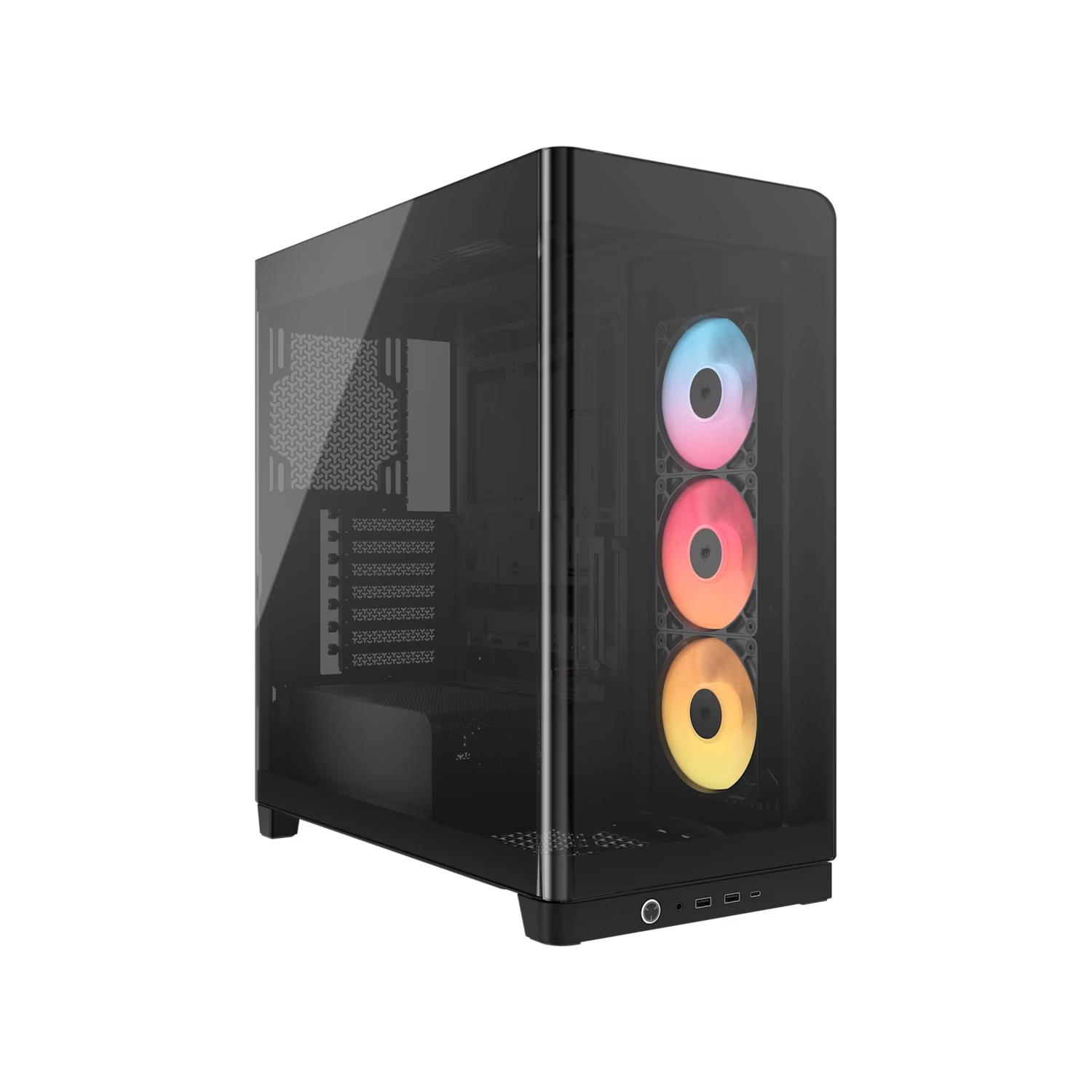 [CC-9011314-WW] Gabinete CORSAIR FRAME 4500X RS-R ARGB Mid Tower de cristal panorámico Negro
