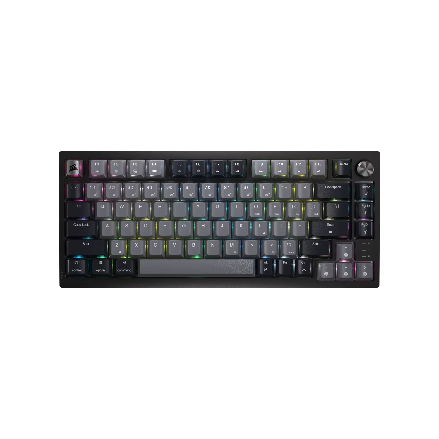 [CH-91D401L-NA]  Teclado gamer mecánico Corsair K65 Plus Wireless RGB 75%