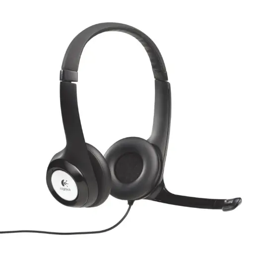 [981-000014]  Auricular Logitech H390 USB negro con micrófono